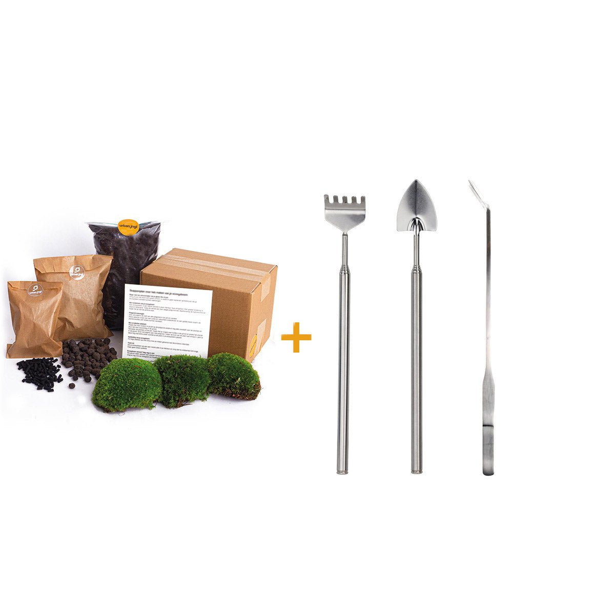 Terrariumpakket - Navul- en startpakket - DIY-terrariumpakket