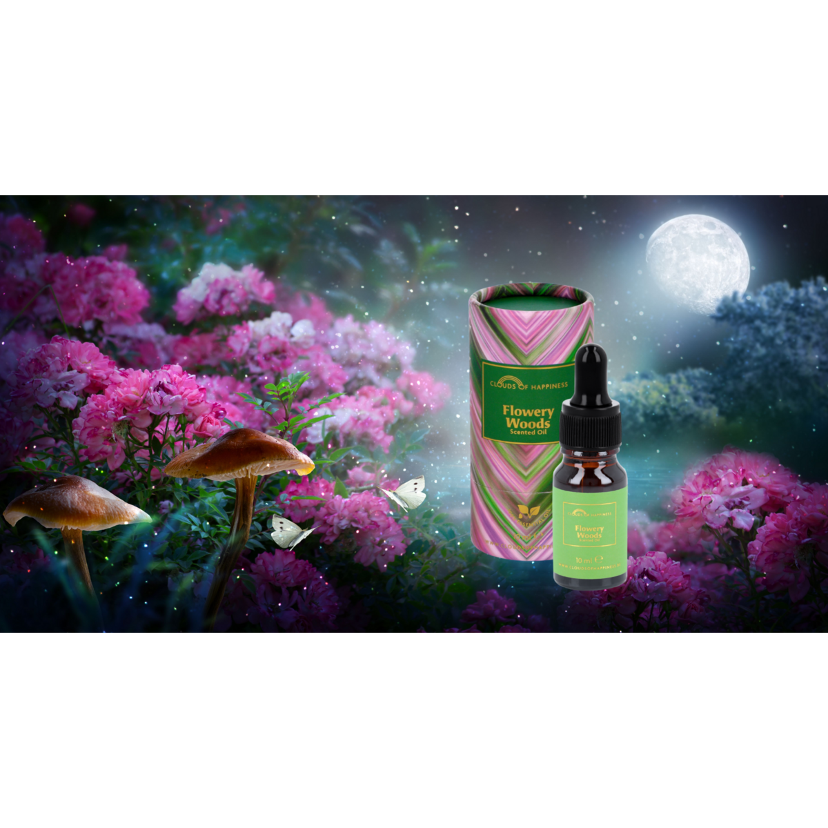Scented Oils White Musk + Flowery Woods + Winter Delight