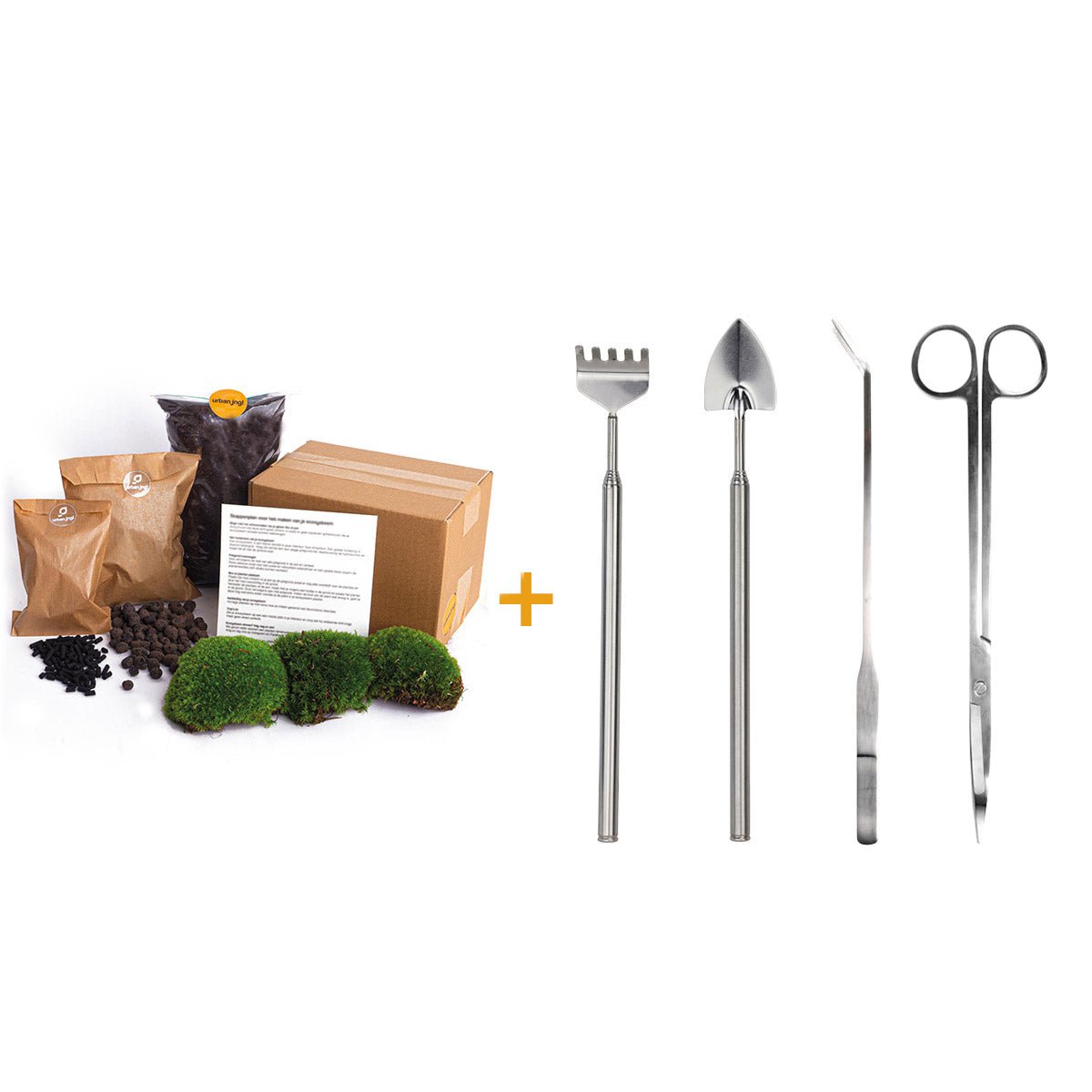 Terrariumpakket - Navul- en startpakket - DIY-terrariumpakket