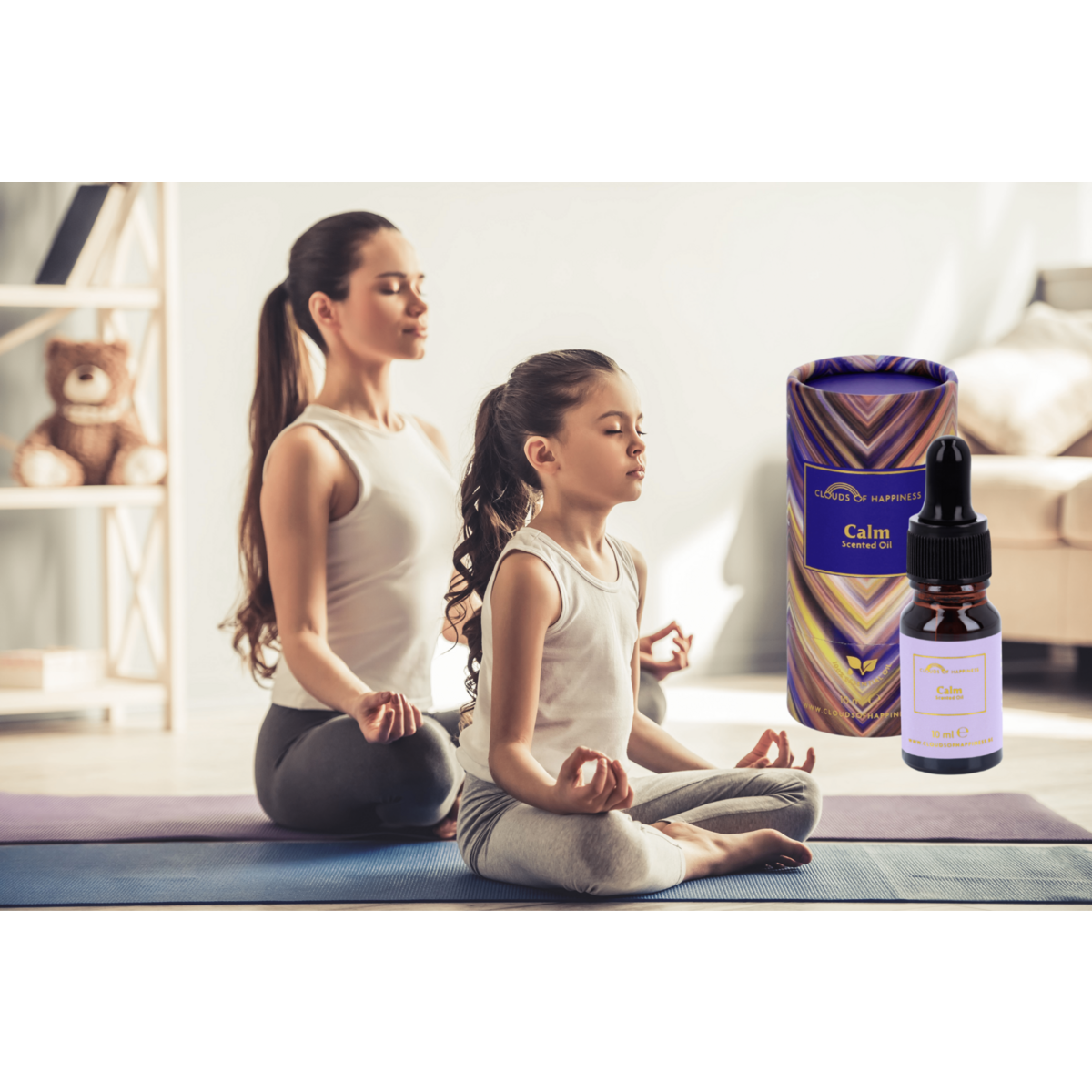 Scented oil Calm + Essential BIO Oil Lavender