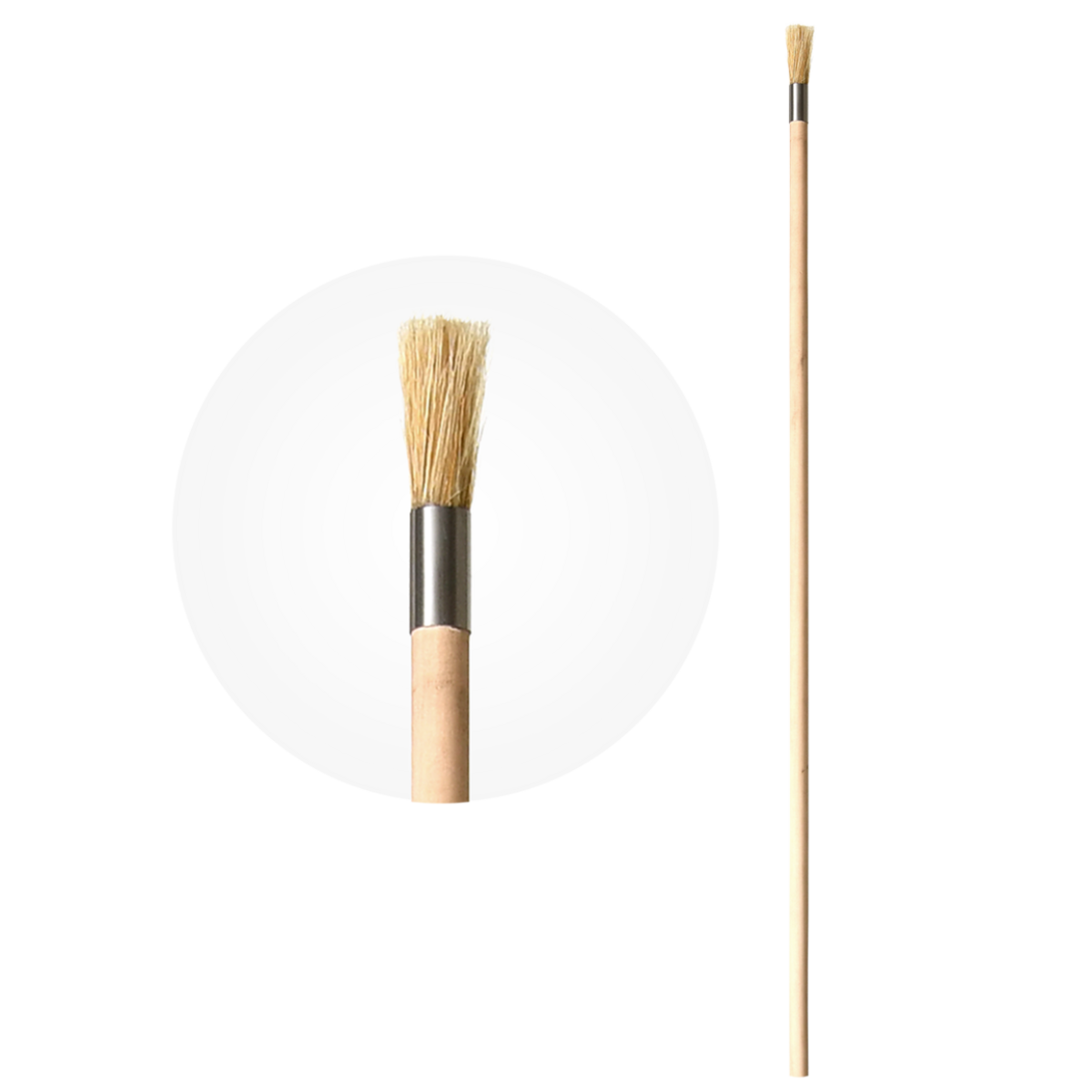 Plantenterrariumkwast - Hout - 60 cm lang