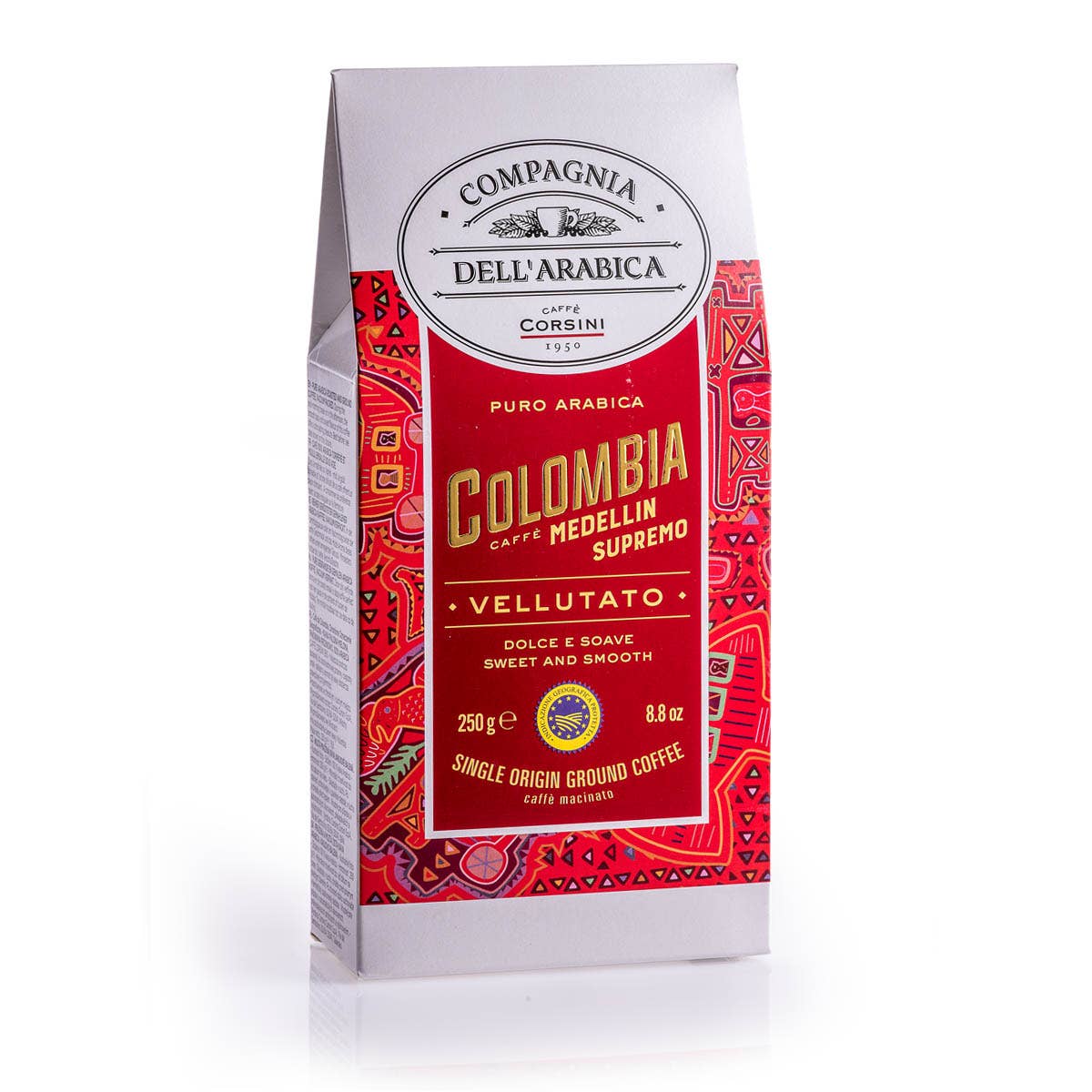 Compagnia dell'Arabica Corsini - gemalen koffie 250 gram