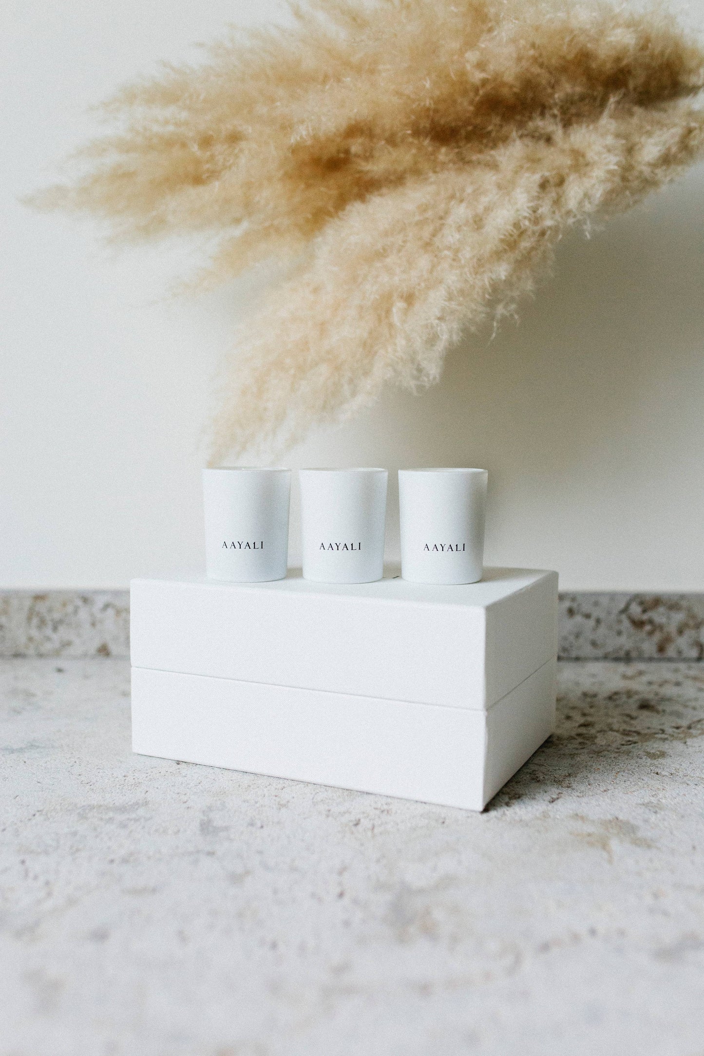 Trio of Signature Aromas Candle Gift Set by AAYALI
