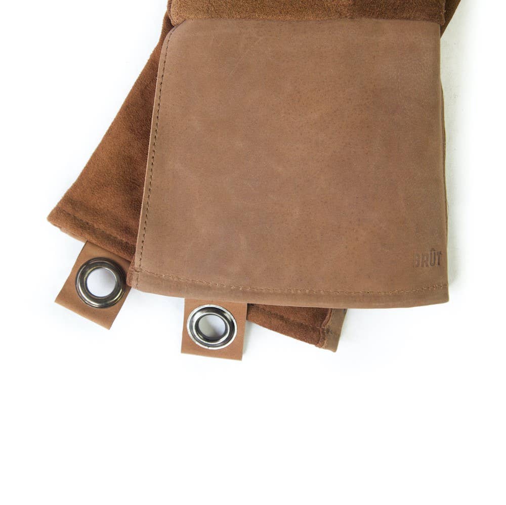 Hoogwaardige ovenhandschoenen van buffelleer