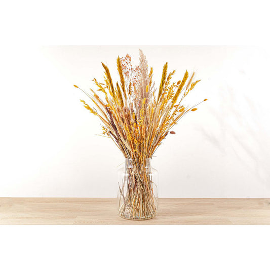 Droogbloemen - Geel XL - Droogboeket - 70cm