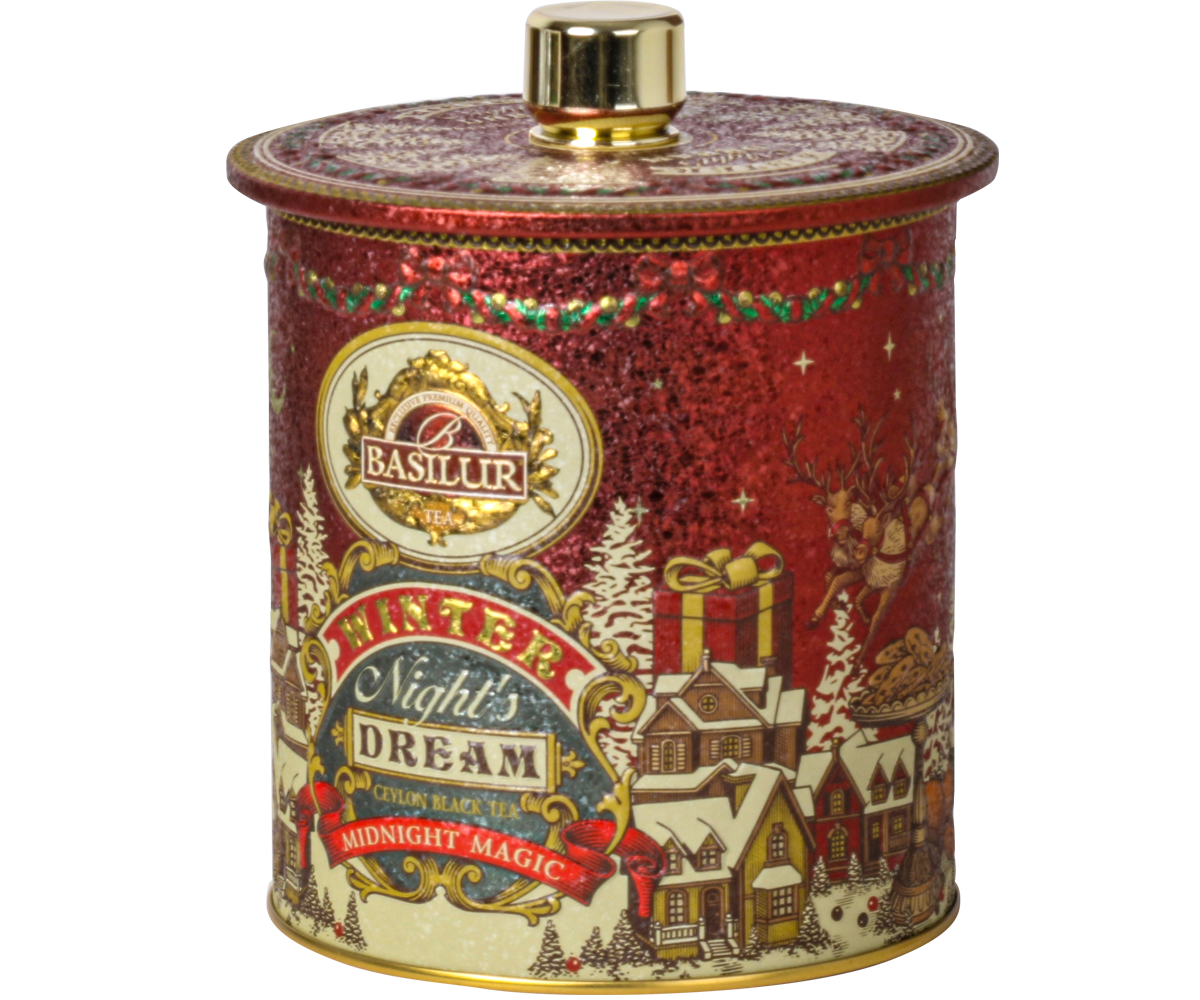 Midnight Magic thee 100g (zwarte thee, kersen- en kersencrème)