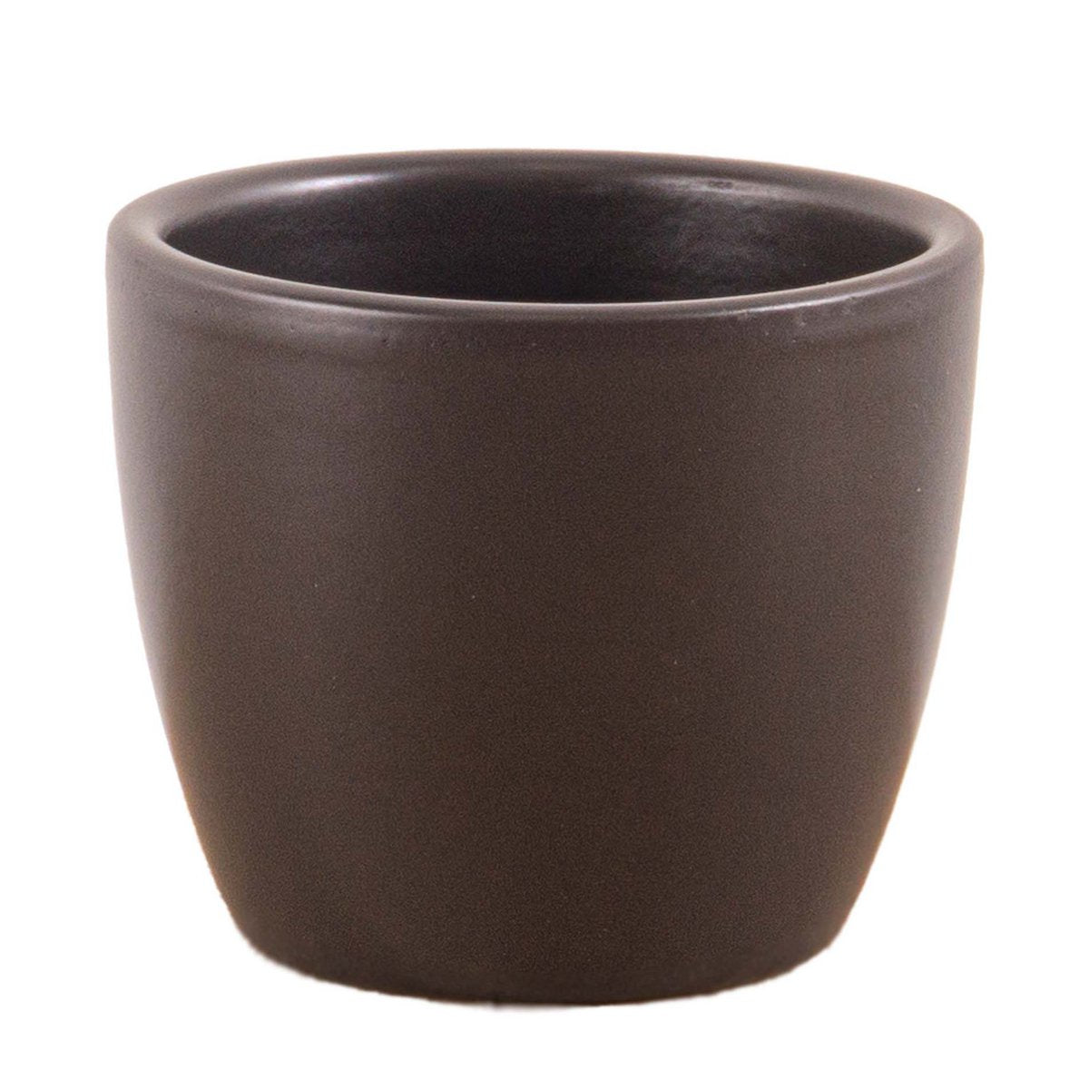 Minipotje - Antraciet mat - 7 cm