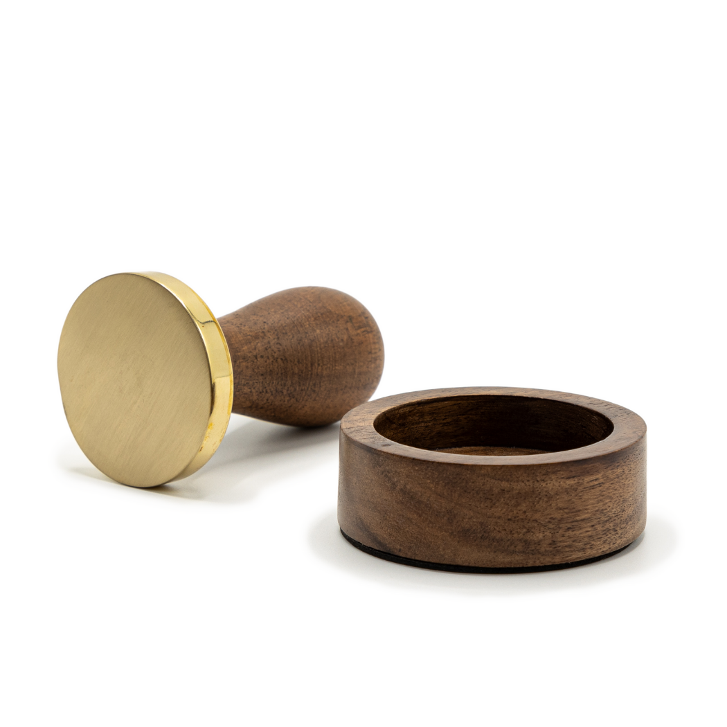 Acaciahouten Tamper voor espresso