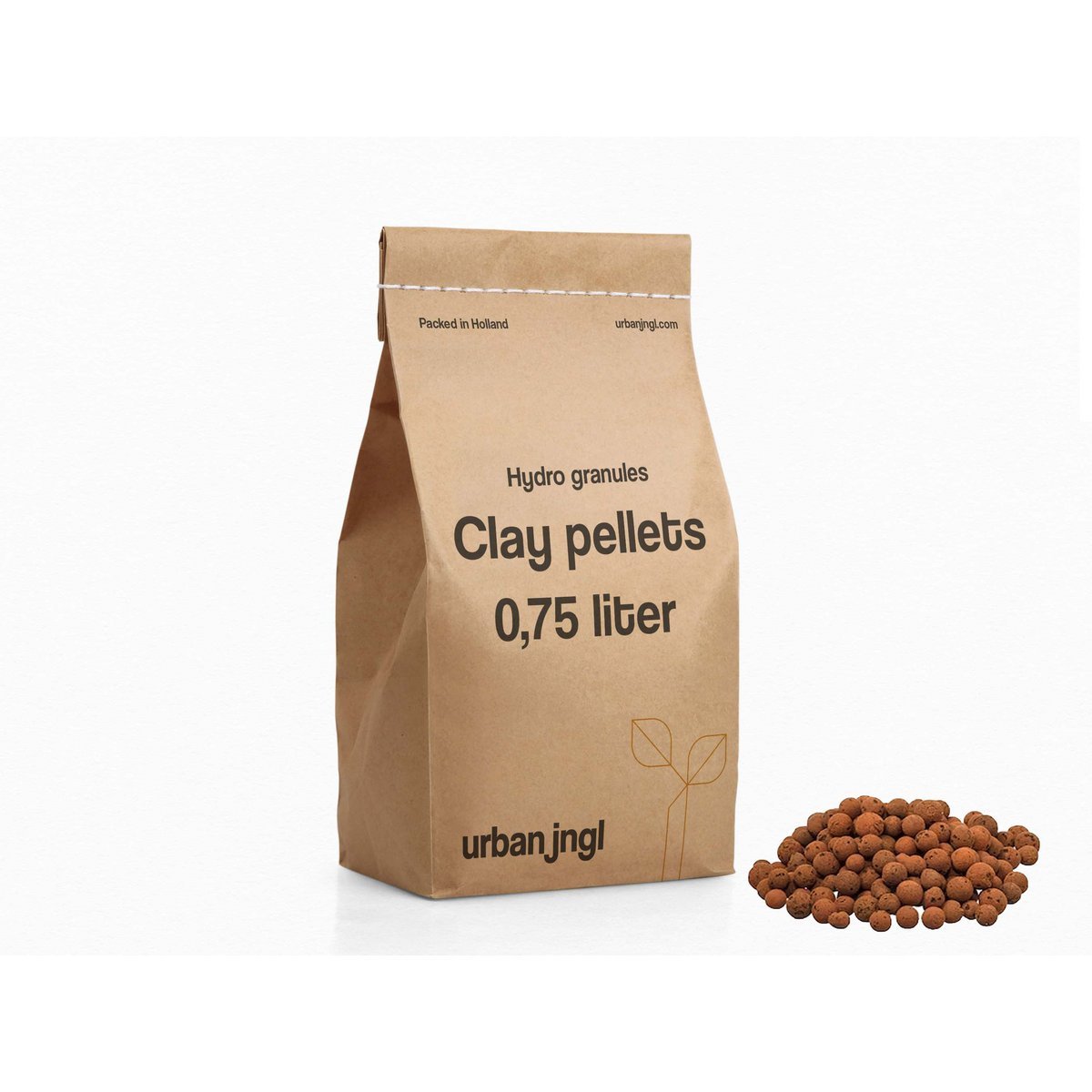 Kleipellets - 0,75 liter - Hydrokorrels