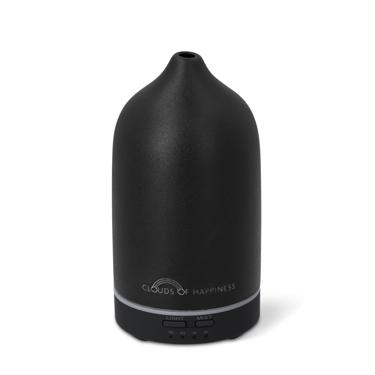 Giftbox Zwarte Keramaische aroma diffuser + La Vie est belle + Angels Garden + Gentlemans Club