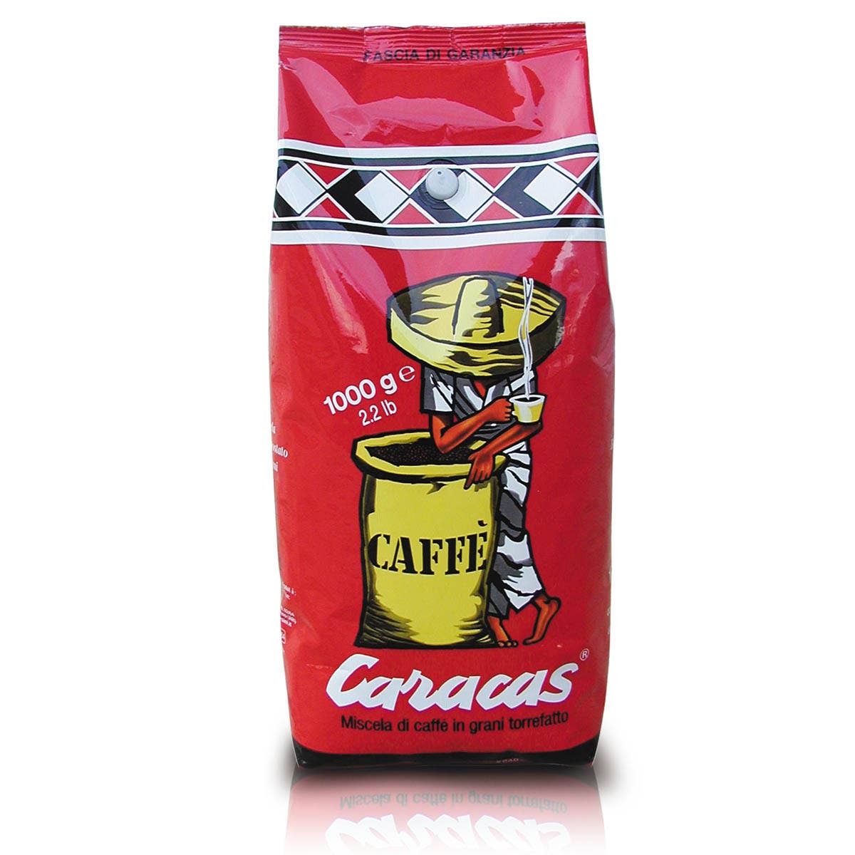 Rode koffiebonen uit Caracas | Pak van 1 kg