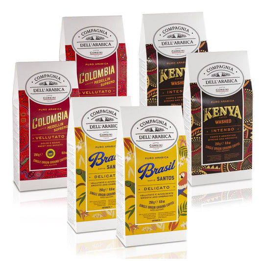 Compagnia dell'Arabica Corsini - gemalen koffie 250 gram
