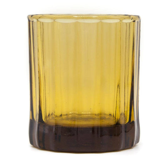 Brût Homeware - Reed Tumbler 25 CL Amber (set van 4) - Waterglazen
