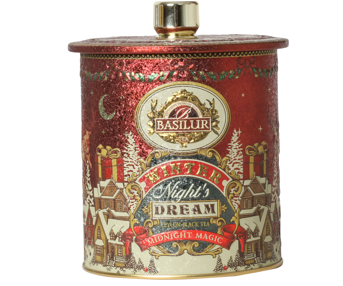 Midnight Magic thee 100g (zwarte thee, kersen- en kersencrème)