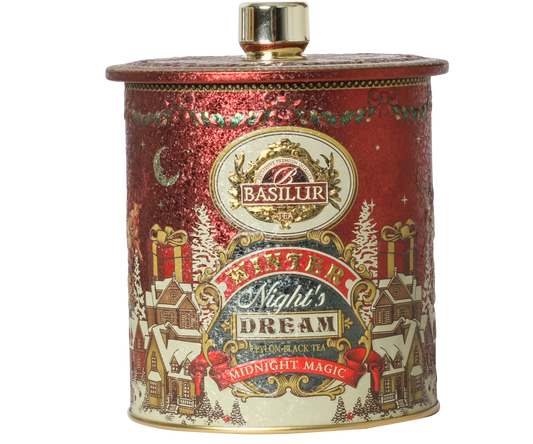 Midnight Magic thee 100g (zwarte thee, kersen- en kersencrème)